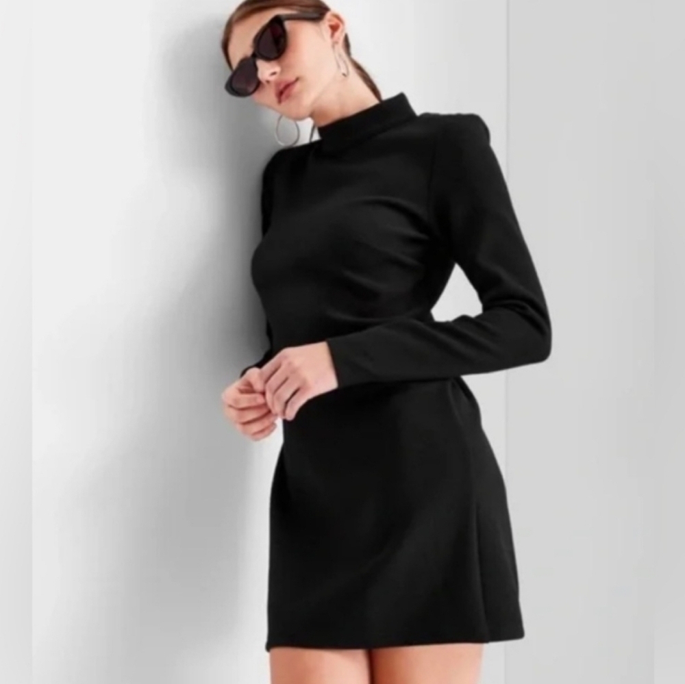 Future Collective Kahlana Barfield Brown Dress Black Mini